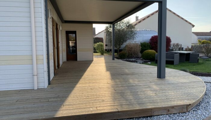 Terrasse en bois | ALURENO | Neuville-de-Poitou - Vienne